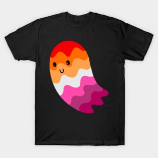 Sapphic Pride Ghost T-Shirt